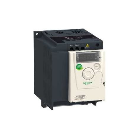 Variador de velocidad ATV12 - 2.2kW - 3hp - 200..240V - 1ph -con disipador de calor - ATV12HU22M2