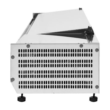 Saladette Réfrigérée à Poser Couvercle Inox - 7 x GN 1/3