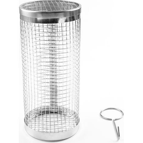 Panier À Griller - Acier Inoxydable 304 - Rotation 360° - Pour Légumes Poisson Viande - Barbecue Extérieur Camping Pique-Nique - 1 Pièce (1/5)