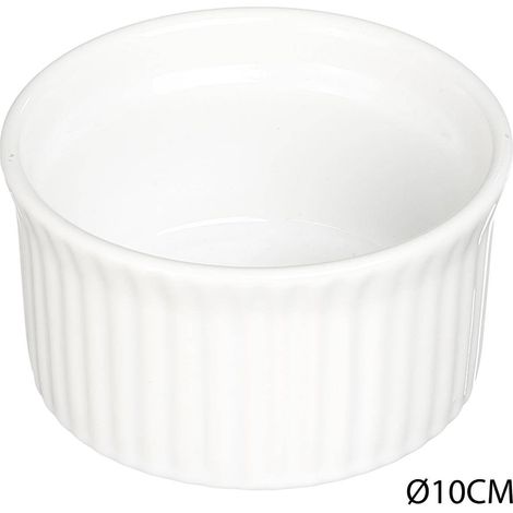 5five - cazuela de cerámica blanca de 9 cm