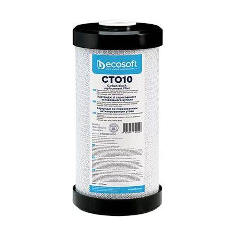 CARTUCCIA FILTRANTE CTO 4,5" ECOSOFT Misura: H. 20"