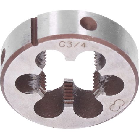 Filière cylindrique droite pour filetage G3/4 - Outils manuels (1/5)