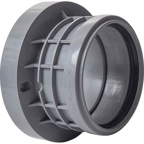 adaptateur de bride PP airfit DN 110/110 en PP, entraxe des trous 125-143 mm