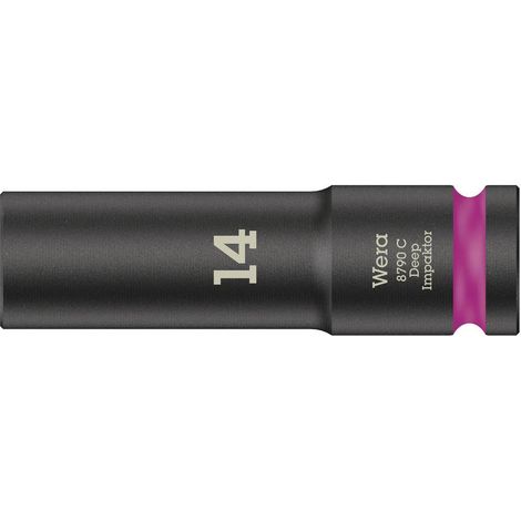 WERA 8790 C IMPAKTOR DEEP 05004831001 6 PANS INTÉRIEURS DOUILLE 24 MM 1/2 (12.5 MM) (1/5)