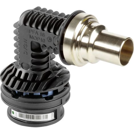 Viega Geopress K Einsteckbogen I/A 90 Grad SC-Contur 9716.1TW, d. 28x40mm, Kunststoff (1/3)