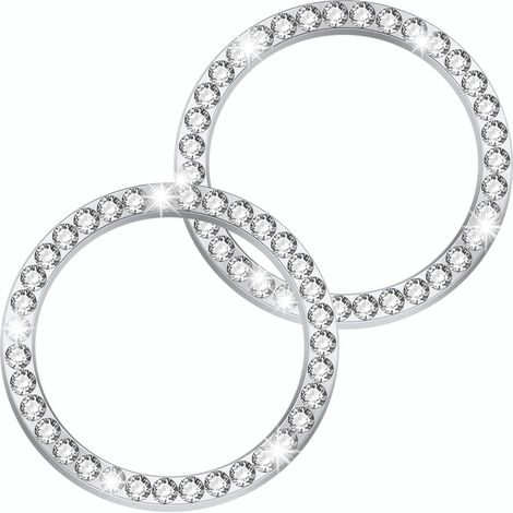 2 PCS CRISTAL RHINESTONE MOTEUR MOTEUR DE STORS DE DÉCRIGNEMENT (1/5)