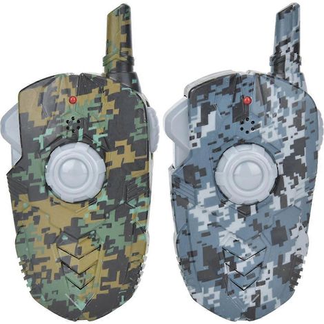 Spielzeug-Walkie-Talkie für Kinder, 400 Meter Reichweite im Freien, Zwei-Wege-Walkie-Talkie mit Geländesimulation, klare Kommunikation, Funkgerät für Outdoor-Spiele (1/5)