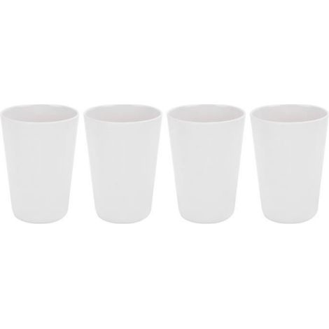 Drinking Mug Water Cup Durable Drop Resistant For Outdoor Car Table Tasse Costume Quatre Pices Blanc TASSE A BEC (1/4)