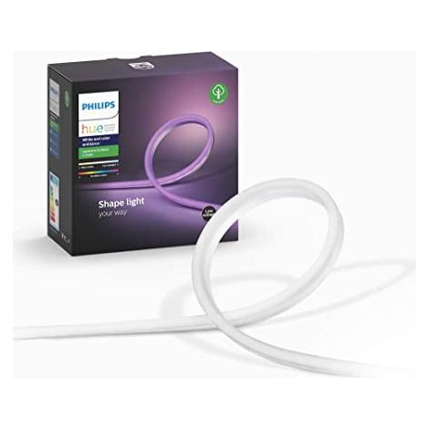 Philips – Ruban LED extérieur 5 mètres – Flexible – Lumière diffuse – Pour espaces extérieurs – Indice de protection IP65