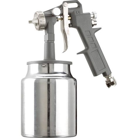 Airbrush-Lackierpistole unterer Tank 1 Liter 18 mm Duse Fervi a162c