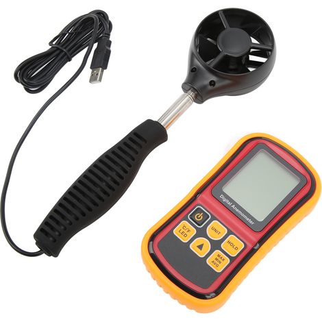 8901+ Digitales Anemometer mit LCD-Bildschirm – Hohe Genauigkeit und Empfindlichkeit für Windmessungen (1/5)