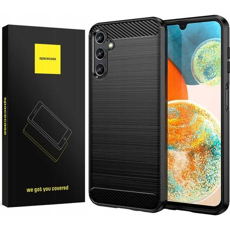 Coque Spacecase Carbon Galaxy A24 4G noire (1/5)