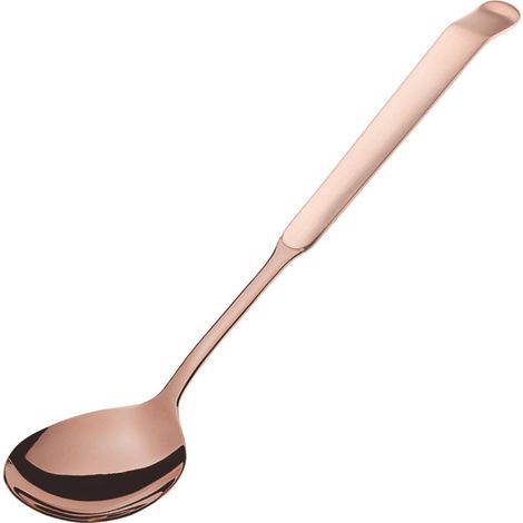Petites cuillères à salade en cuivre Buffet (lot de 6) - 45 x 45 x 255 mm - AMEFA