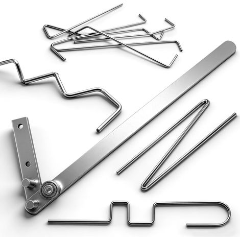 Manual Copper Tube Bender Iron Bars 1-10mm for DIY Projects (1/5)