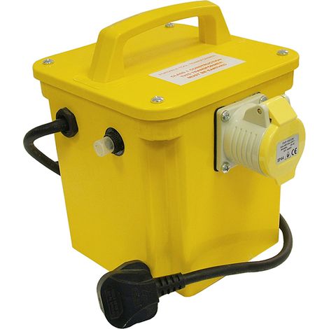 Faithfull Power Plus Transformer 1.5kVA Single Outlet (1/4)
