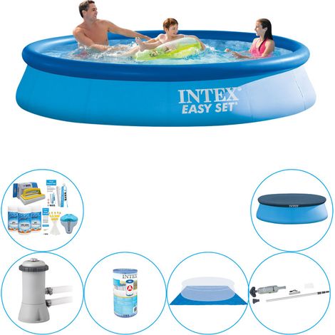 Intex Piscine Easy Set Ronde - 366x76 cm - 6-pièces S20233 (1/5)