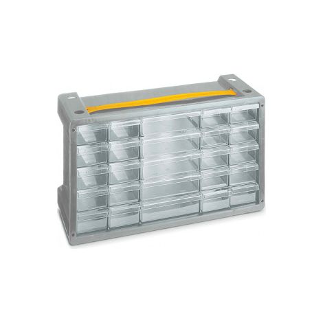 Cajonera para herramientas Terry N25 Transparente Tornillos