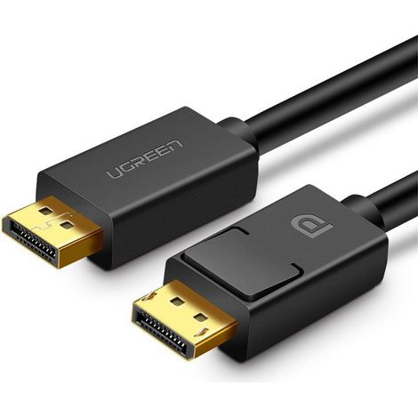 Cable DisplayPort para monitor de TV, 3 m, negro