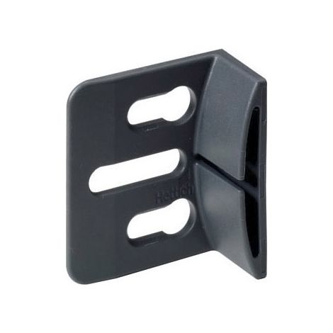 Butée de porte sline line 55 plus - Décor : Gris - Matériau : Plastique - HETTICH (1/3)