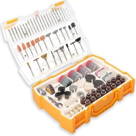 252PièCes 302PièCes Accessoires de Meulage éLectrique en BoîTe Jeu de Meules de Polissage de Coupe POLISHER (1/4)