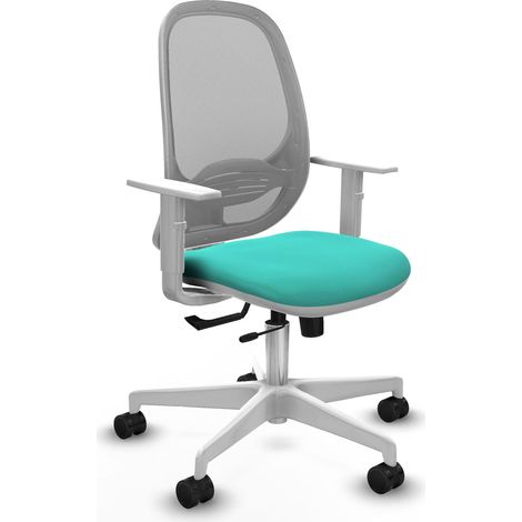 Chaise de bureau piqueras y crespo Cilanco gris cuir synthétique (1/2)