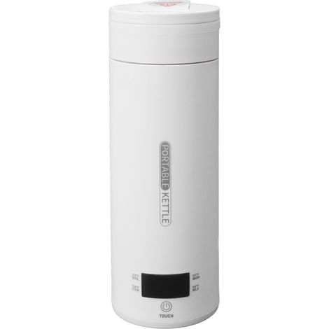 Bouilloire Électrique Portable - 500 Ml - 4 Réglages Température - 300 W - Double Paroi Acier Inoxydable 304 - Voyage Bureau Hôtel (1/5)