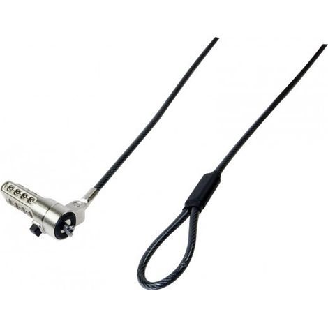 DACOMEX Antivol à code pour portable Dell encoche Wedge (915045)