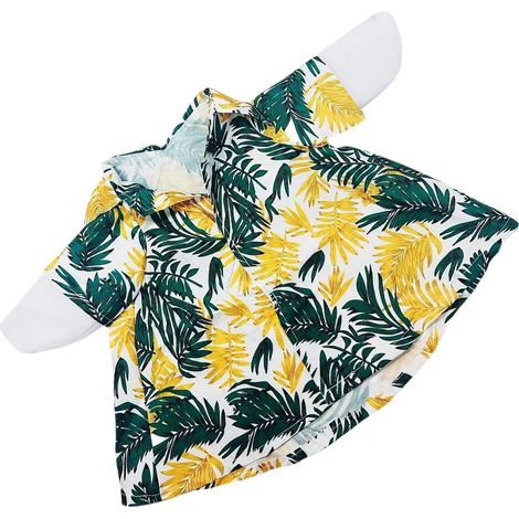 Kleidung Hawaii Rasen Gänse Outfit Tropische Rasenkunst für