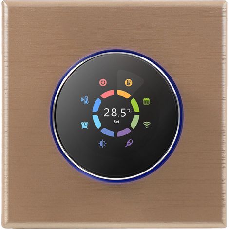 SJLERST Thermostat Wifi, télécommande APP Smartphone Mode manuel et programmable Thermostat d'intérieur