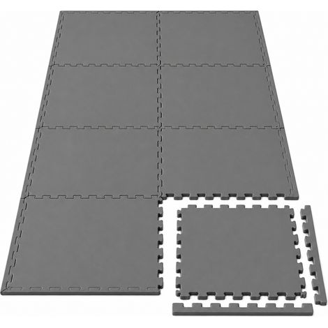 8 Piezas Alfombra Puzzle para Niños - 50x50 - Colchoneta EVA - Manta de Juegos (1/5)