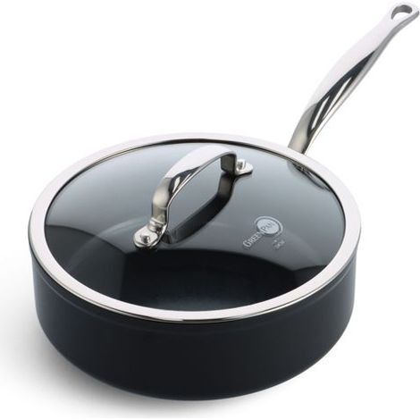 GreenPan Barcelona Pro Schmorpfanne 24cm Schwarz
