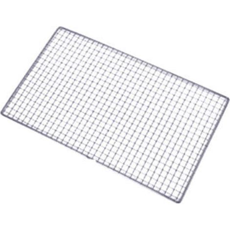 Barbecue Grill, Grill en Acier Inoxydable, Grill, Grill de Remplacement, Camping, Grill d'extérieur, Outil de Pique-Nique (Dimensions: 26 x 44 cm) (1/5)