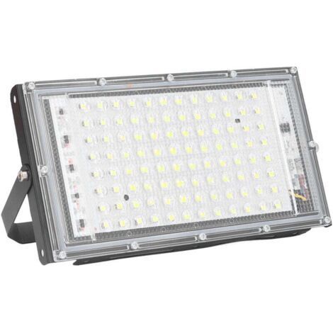 PA Projecteur LED 100W ultra lumineux 10000 Lumens 120° d'angle de faisceau, Lumière Blanche Fraîche, IP66 étanche, 220‑240V (1/4)