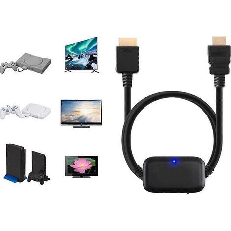 Câble adaptateur vidéo vers haute définition pour console de jeux (1/4)