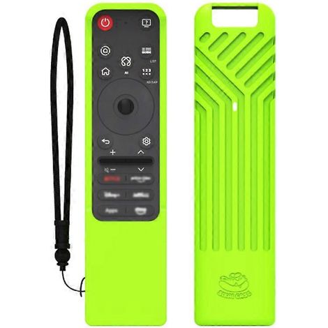 Étui de protection en silicone pour télécommande LG MR25GA Magic (vert lumineux) ( )