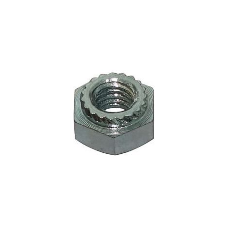 Ecrou à tole Hexagonal M12 Inox A2 Epaisseur tole 3-1 pièce