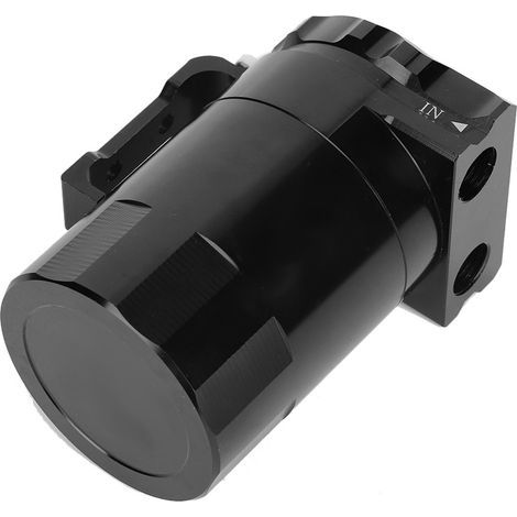 Universelle 300-ml-Ölablassschraube aus poliertem, schwarzem, strömungsoptimiertem Aluminium