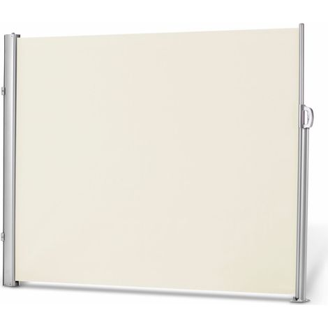 Leco ausziehbare Seitenmarkise, Aluminium-Stahlrohr-Mix, natur, 160 x 300 cm (H x L) (1/5)