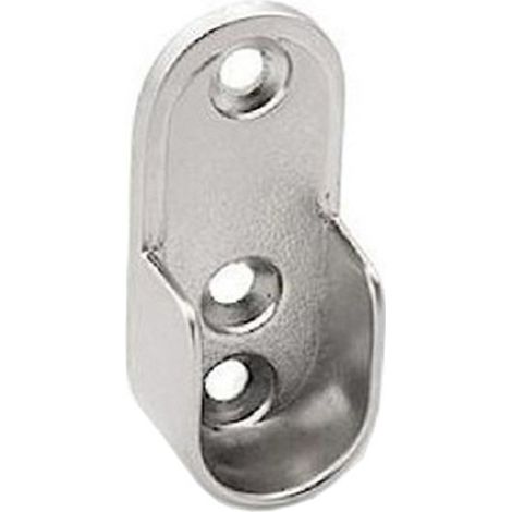 Caja 25 soporte lateral tubo oval 25x15 cromo a-402-12 (1/2)