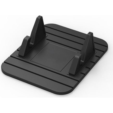 Soporte universal de silicona para teléfono, antideslizante y ajustable, para salpicadero, compatible con smartphones de hasta 1 cm. (1/5)