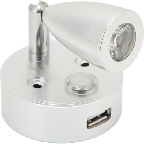 10V-30V LED-Leselampe für Wohnmobile, Nachttischlampe, 3500K, warmweiß, für Boote, Wohnmobile und Wohnwagen (1/5)