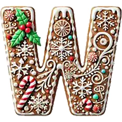 Ornement Alphabet - Décoration Arbre De Noël En Acrylique - Lettre Initiale Personnalisable Avec Motif Baies - 10 cm - 1 Pièce (1/5)