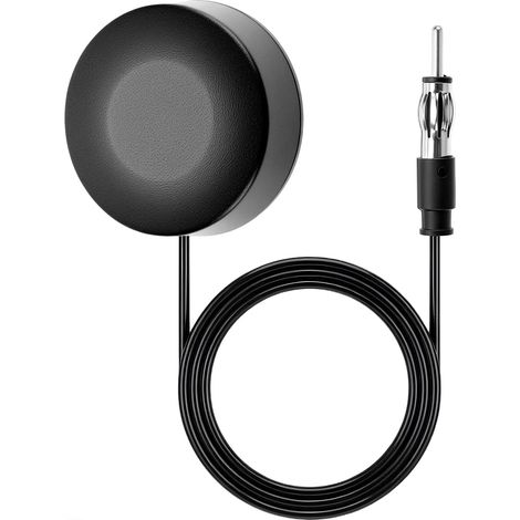 Antenne autoradio, Antenne FM Universelle pour Pare-Brise avec connecteur DIN et câble 3 mètres (1/5)