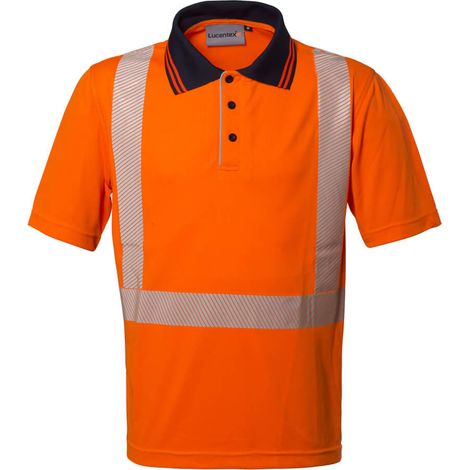 POLO ALTA VISIBILITA'ARANCIO TG.XXL