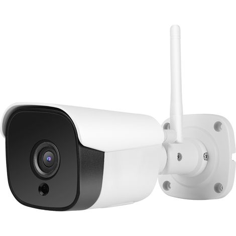 Caméra de sécurité extérieure 1080p Wi-Fi IP66 avec vision nocturne infrarouge pour ICSEE (1/5)