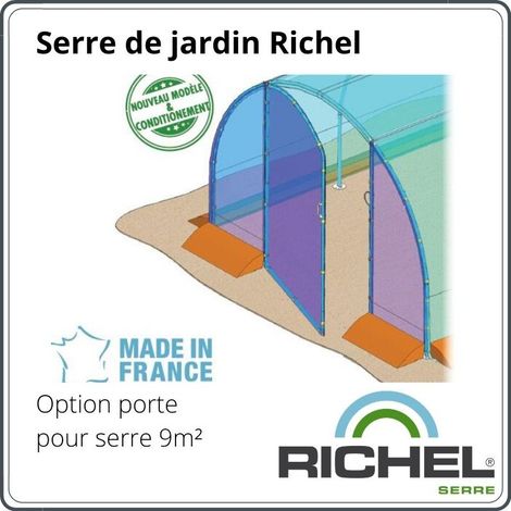 1 Porte centrale supplementaire pour Serre de jardin 3m FABRICATION FRANCAISE (1/2)