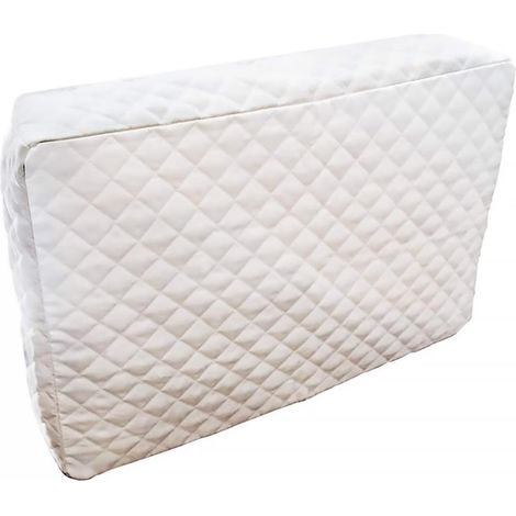 Cache-fenêtre Blanc pour Climatiseur Intérieur en Polypropylène Isolation et Couverture Isolante, Capot Anti-perte de Chaleur pour Ambiance Estivale (1/5)