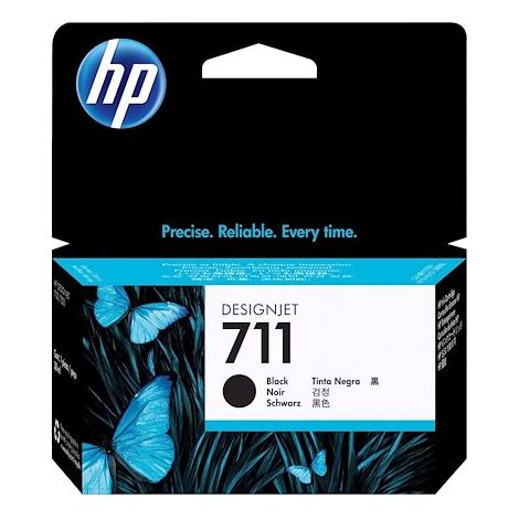HP 711 38-ml Black DesignJet Ink Cartridge cartouche d'encre 1 pièce(s) Original