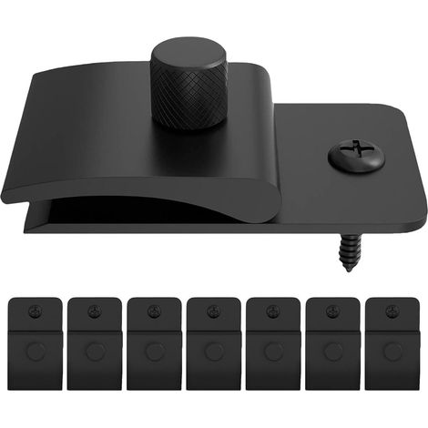 Lot de 8 pinces murales pour suspendre tapis et couvre-lits, supports (1/5)