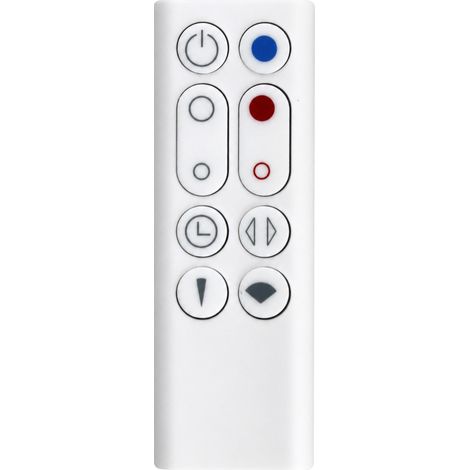 Télécommande de Remplacement Blanche Compatible avec Ventilateur Chauffant Dyson AM09 (1/5)